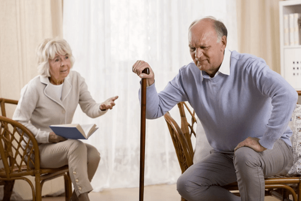 Manifestationen der Arthrose des Kniegelenks
